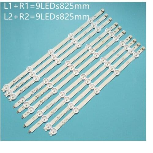 10 Lamps 820mm LED Backlight Strip Kit For LG 42LA6130 42LA6134 42LA6136 42 inchs TV Array LED Strips Backlight Bars Light Bands