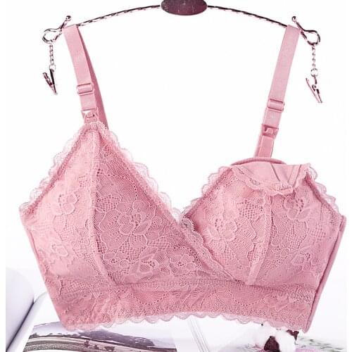 3PCS Cotton Maternity Nursing Bras Set Pregnant Breastfeeding Pregnancy Women Underwear Breast Feeding Bra