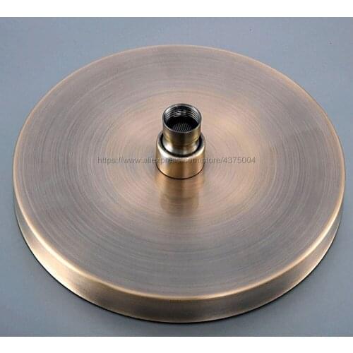 7.7 Inch Round Antique Bronze Shower Head Water Rains Shower Head With Shower Bathroom Set Wall Mounted Shower Head Nsh255