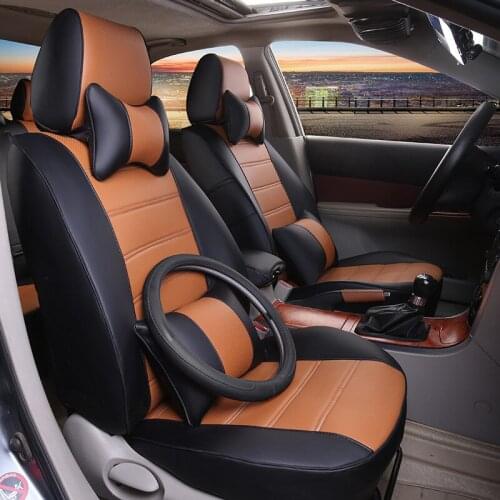 TO YOUR TASTE auto accessories custom luxury leather car seat cover for LAVIDA CC CADDY GOLF GTI COMBI VR6 SAGITA free shipping