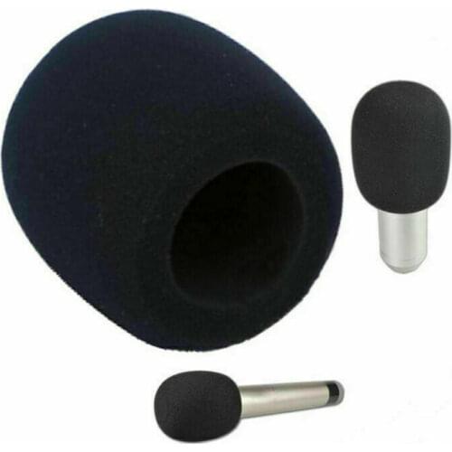 Black Pop Filter Windscreen Microphone Sponge Foam Cover For Blue Yeti Pro Mic