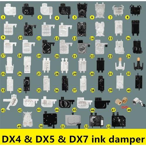 Ink damper for Epson DX5 DX7 XP600 5113 TX800 print head damper mimaki jv33 Seiko damper EPSON printhead dumper filter