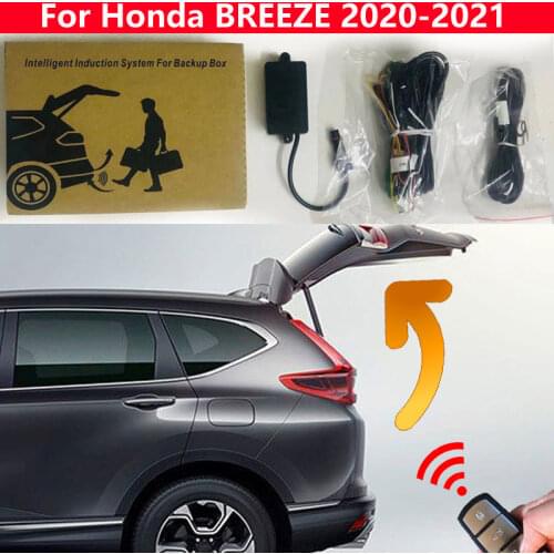 Car Trunk Opening For Honda BREEZE 2020-2021 Tail box Foot kick Sensor Intelligent Tail Gate Lift Electric Tailgate