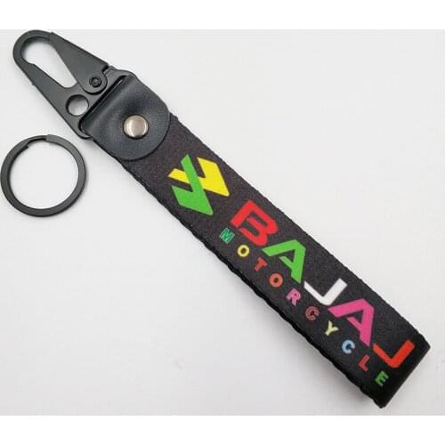 Motorcycle Car Key Ring Ribbon Hanging Buckle Metal Buckle for BAJAJ 205 200 210 2019 2018 Personality Cool Practical Ornaments