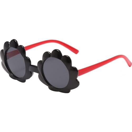Girls Anti-UV400 Sunglasses Boys Round Sunflowers Sunglasses Frame Kids Props Gifts Children Toys Accessories
