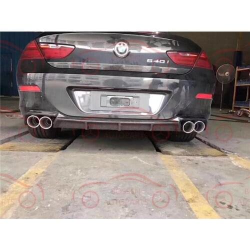 F06 f13 m6 fibra de carbono difusor traseiro para bmw f06 f12 f13 640i 650i m-tech m-sport & m6 pára-choques 2012 - 2016