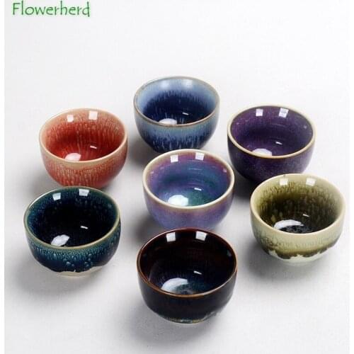 Ceramic Porcelain Kung Fu Tea Cup Set Teaware Drinkware Kiln To Make Tea Cup Single Cup Tea Set Cup