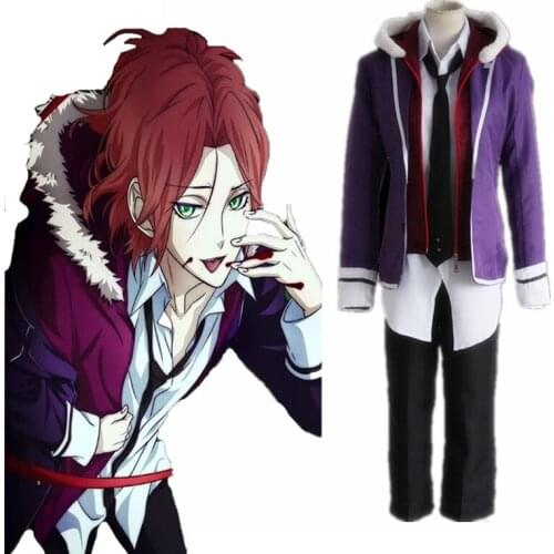 Hot Japanese Anime DIABOLIK LOVERS Cosplay Costume Full Sets Sakamaki Laito Cosplay Costume High Quality