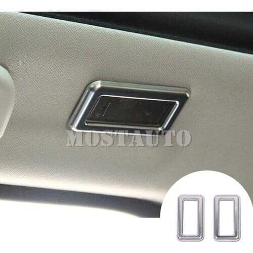 For Land Rover Discovery Sport Inner Roof Rear Reading Light Cover 2015-2018 2pcs Car Accessories Interior Car Decor Car Trim