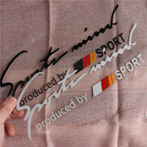 2018 New Sports Decal Car Door Window Sticker Germany Styling Decoration For BEMZ AMG BMW VW Volkswagen Audi Porsche OPEL