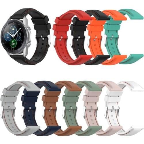 Strap For Samsung Galaxy watch 3 45mm/41/active 2 gear S3 Frontier/huawei watch gt 2e/2/amazfit bip/gts strap 20/22mm watch Band