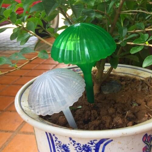 Garden Home Pot Drip Irrigation System Set PVC Umbrella Automatic Watering Plant Pot Bulb Globe Garden Watering System for Plant