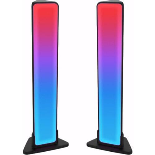 Smart Light Bars RGBIC Smart LED Light Bars with 12 Scene Modes and Music Modes Bluetooth Color Light Bar for Entertainment PC