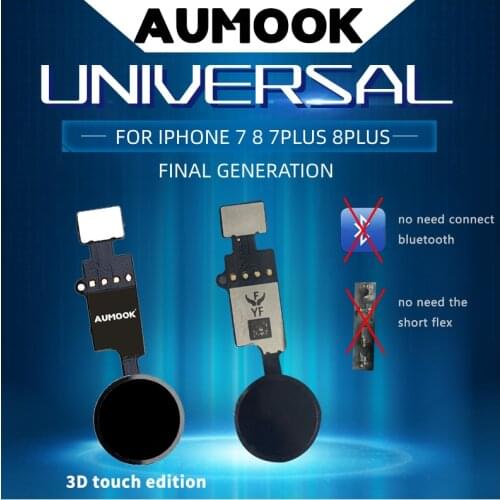 3rd Generation Universal Home Button For iPhone 7 7 plus 8 8 plus Button flex cable Restore ordinary Button Replacement return