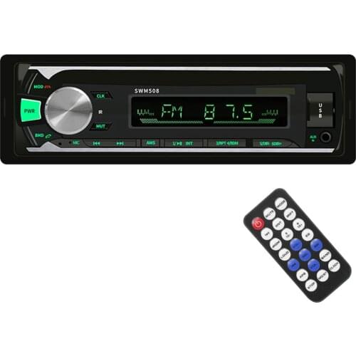 YUNLINLI 12V Universal Car Bluetooth Music Player Car MP3 Player High Fidelity Sound Quality FM Radio Support U Disk TF Card