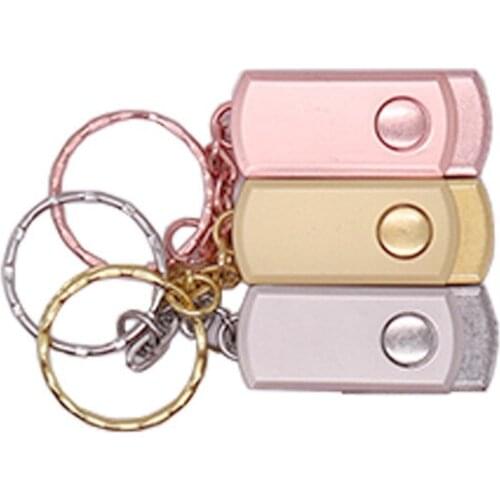 High quality metal usb flash drive 4GB 8GB 16GB 32GB 64GB memory stick pen drive mini computer gift pendrive usb stick cle usb