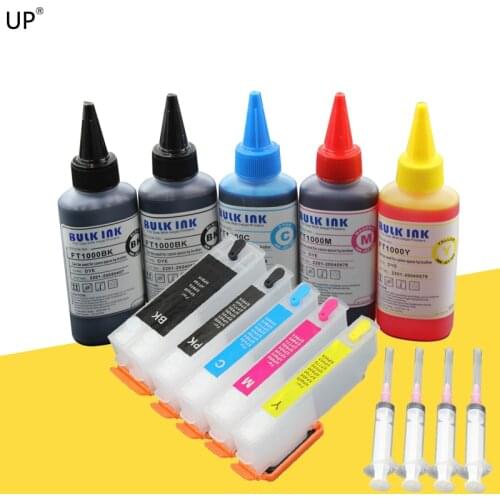 33XL Refillable Ink Cartridge with ARC Chip for Epson XP-530 XP-630 XP-830 XP-635 XP-540 XP-640 XP-645 XP-7100 + 500ML INK