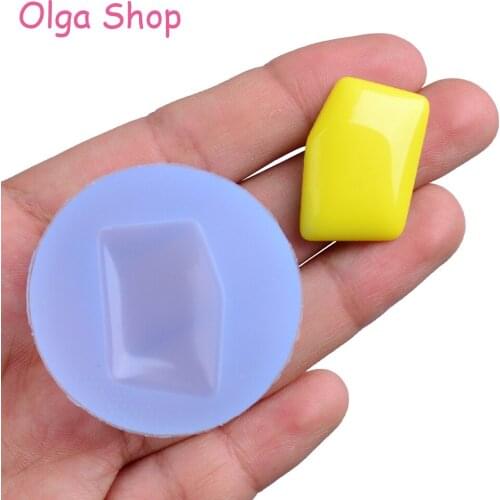 BYL044 Cabochon Earring Pendant Silicone Mold for Resin Jewelry Making DIY Craft Candy Chocolate Cake Decorating Tools Christmas