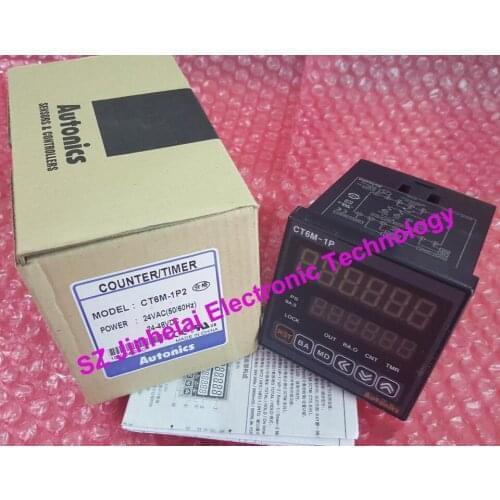 CT6M-1P2(CT6) New and original AUTONICS Count relay 24VAC(50/60Hz),24-48VDC Counter /Timer калькулятор мини