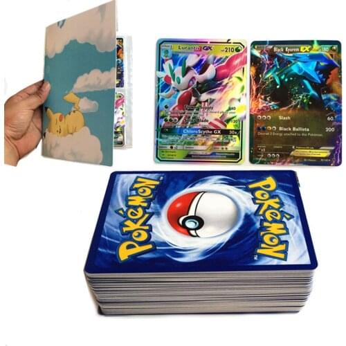 Pokemon Cards English Anime Figure Kids Toys Pokemon Figures Board Games Mega Super Evolution GX Tag Team Flash Card Vmax Gifts