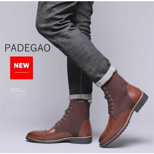Mens Shoes 2019 Winter Boots Men Fashion Casual High Qualit Mens Chelsea Boots