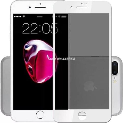 9H Full Cover Privacy Anti Glare For Apple iPhone 7 8 Tempered Glass Screen Protector For iPhone 7 8 Protective Film Glass