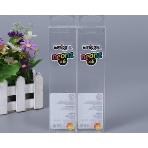 UV Protected Custom Made Clear Transparent Plastic Blister Clamshell Boxes With Hang Hole ---DH40212