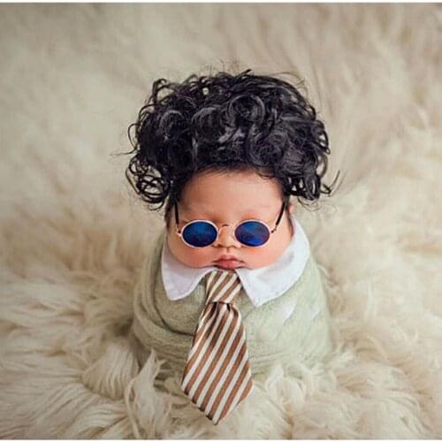 Newborn Photography Props Baby Photo Shoot Glasses Accessories Tiny Girl Boy Fotografia Props Baby Picture Shoot Studio Stuff