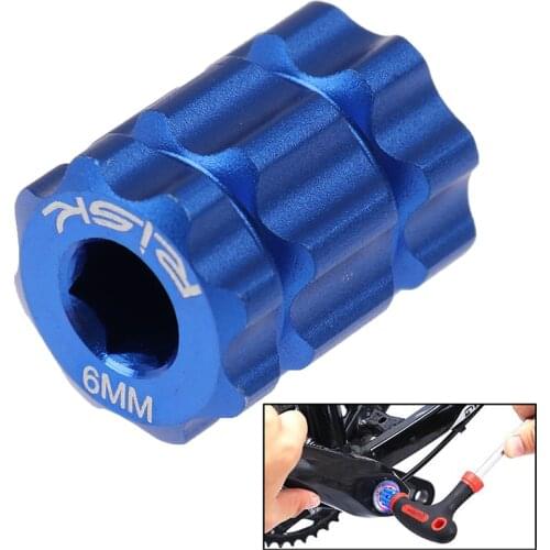 Bicycle Tool Crankset Remover 1 Piece Aluminium Alloy Tensioning Bolt Integrated Arm Crank Cap Installation