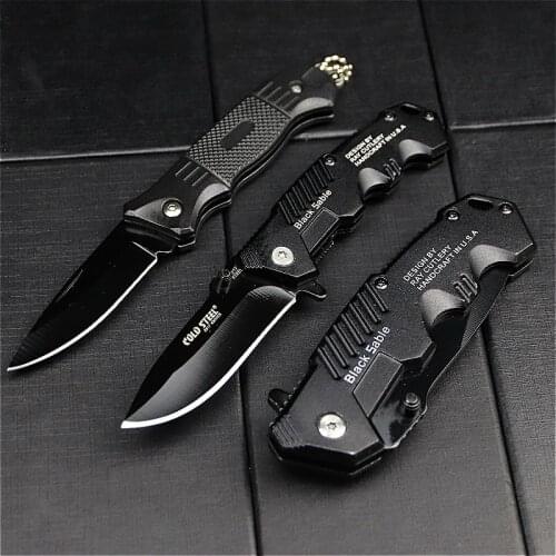 RS Folding Knife Tactical Survival Knives Hunting Camping Edc Multi High Hardness 3Cr13 Military Survival Outdoor Knife