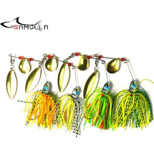 Spinner Bait Fishing Lures Weights 17g Spinnerbait Metal Isca Artificial Articulos De Pesca Fishing Bait Fishing Spinner