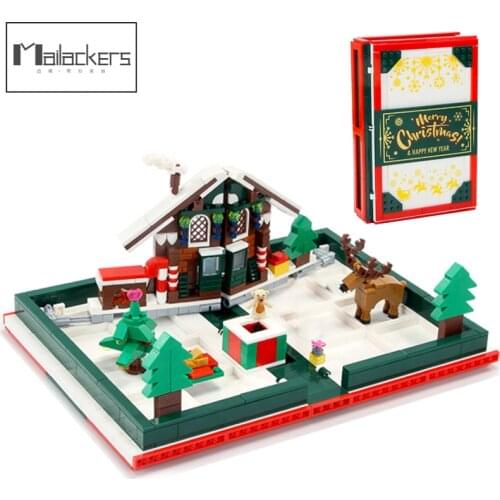 Creator Friends for Girl Christmas Collections Book Bricks City Princess Castle Friend Figures House Building Blocks Toys Gifts