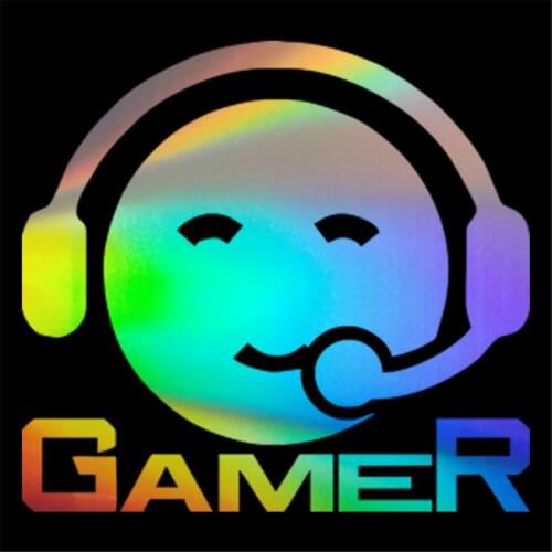 Video Gamer Player Wall Home Glass Window Car Sticker Laptop Auto Truck