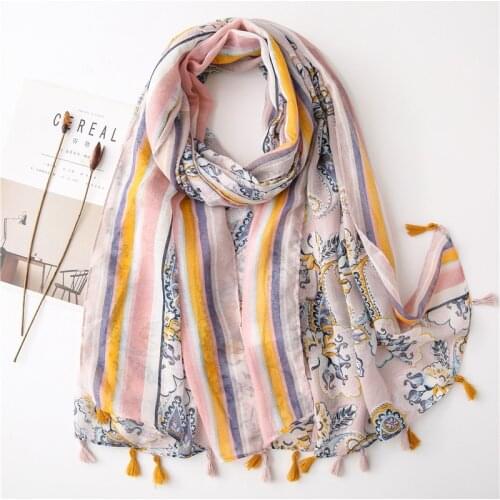 Visrover 2020 New Hijab Scarves Summer Spring Scarf For Women Shawl Eyes Print Beach Dress Wrap Bohemian Scarf Lady Dropshipping