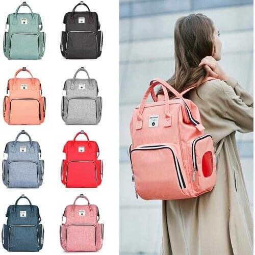 INSULAR Waterproof Multi-functional Large Capacity Fashionable Shoulders Mummy Bag