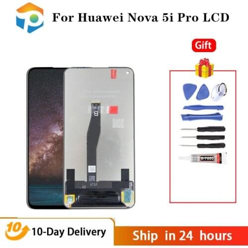 6.26'' Display For Huawei Nova 5i Pro LCD Display Touch Screen Digitizer Assembly For Huawei Mate 30 lite LCD Screen Display
