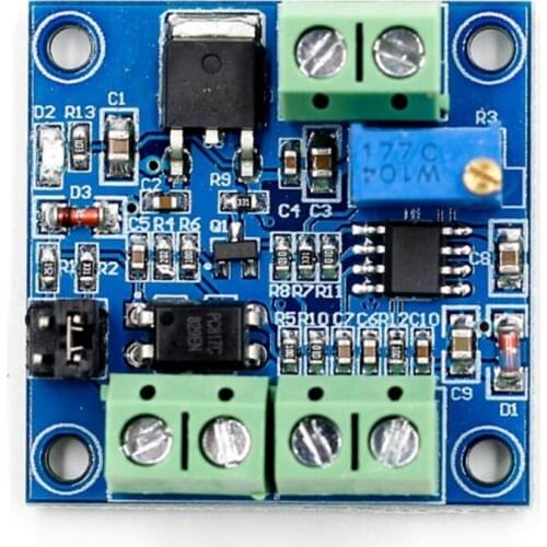 1PCS 0%-100% to 0-10V PWM to Voltage Converter Module