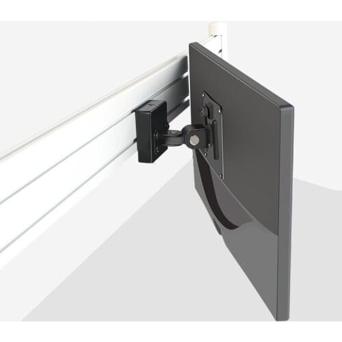 10"-32" Full Motion Monitor Mount Parts Tilt Swivel LCD Wall Bracket 360 Rotate Pc Monitor Pipe Mount Desk Organizer Suporte P01