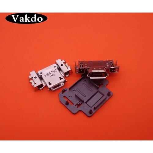 50PCS/LOT charge charging port Micro mini USB jack socket connector replacement repair parts for Asus PadFone Infinity A80 A86