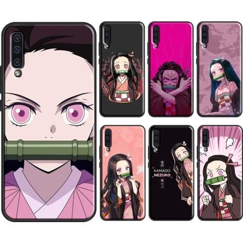 Demon Slayer Kamado Nezuko For Samsung Galaxy A50 A70 A40 A10 A51 A71 A31 A41 M51 M31 A12 A52 A20e A21S Phone Cover