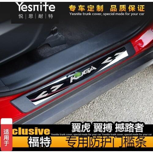 For Ford KUGA 2018 High-quality stainless steel Plate Door Sill Welcome Pedal Car Styling Accessories