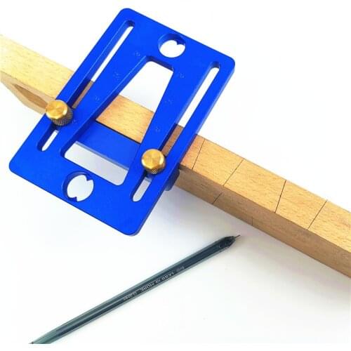 Dovetail ruler Woodworking dovetail scribe template Wood tool