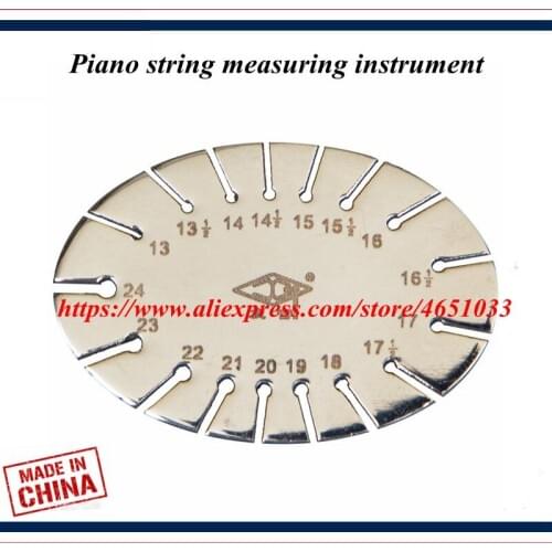 Piano tuning tools accessories - Piano string measuring instrument , 17 measurement specifications - Piano parts