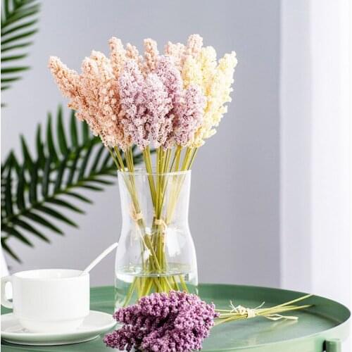 Artificial Flower Wheat Ear Flower Simulation Ear Pastoral Style Home Decoration Arrangement Flower Wedding False Flower