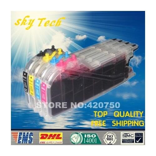 HIgh capacity Refill cartridge suit for Brother LC12 LC71 LC77 LC75 LC79 LC1240 LC1280 ,suit for MFC-J6510DW J6710 J6910DW etc