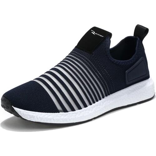 Men Casual Shoes Flats Spring Autumn Mens Mesh Breathable forSneakers Knitting Shoes Zapatillas Hombre Quality Fashion Shoes