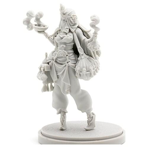 Special Offer Die-cast Resin Model KD Ex 08 Death Station Maker Pharmacist Suit Resin White Model Free Shipping