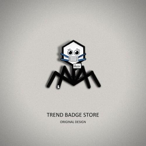 Fashion Creative Cartoon Basketball Stand Mutant Monster Pins Metal For Backpack Brooches For Boys Clothing Hat Badge