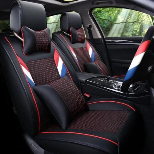 Auto car seat cushion pu covers set for KIA Freddy K2 K3 K4 K5 k7 K3S CERATO Carnival Optima RIO SORENTO Carens Sportage Cadenza