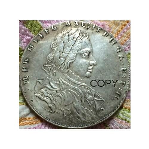 Wholesale 1710 russian coins 1 rouble copy 100% coper manufacturing old coins